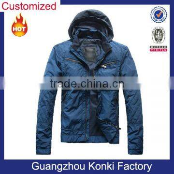 Wholesale Casual Man down Jacket with hood