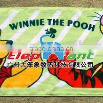 high quality 100% cotton printed beath towel baric