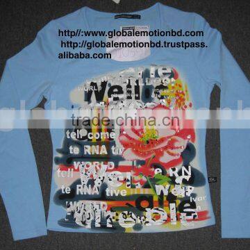 WOMENS ALL OVER PRINTED T-SHIRT