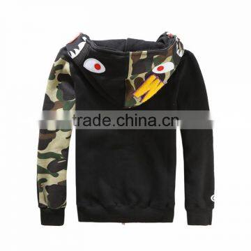 Men Pullover Hoodie Men Fleece Pullover Hoody Special Cool Printed Track Coat OEM photo-5