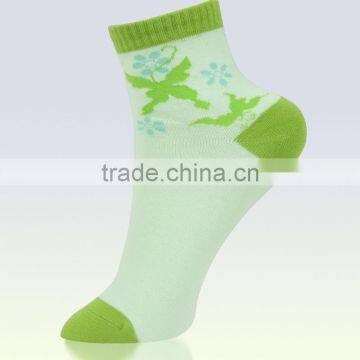 Colorful Flower Women Cotton Socks photo-6