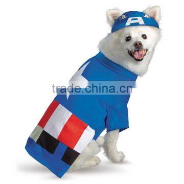 Pet Captain America Costume