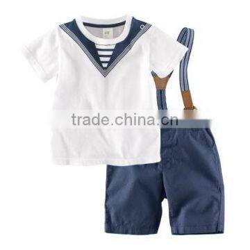 brand new boys fashion gentleman clothing suits kids sailor outfts boys sailor suits summer clothes