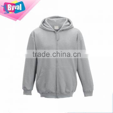 Children Zip Up Hoodies School Uniform Hooded Sweatshirt Plain Hoodie Blank Hoody Custom Logo Wholesale Clothing photo-3