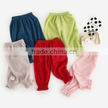 Boutique Summer Apparel Harem Pants High Wasit Pants 2 Year Old Kids Clothes