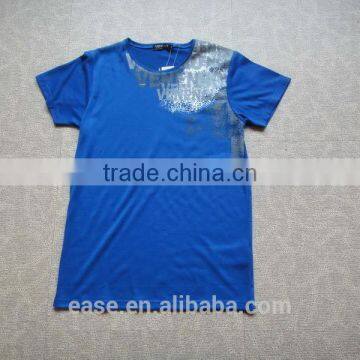 100% cotton men's t shirts customized design from china