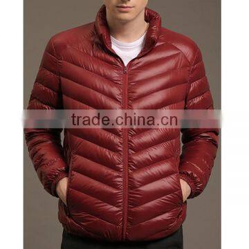 2015 260gsm Hot Sale Light Weight Waterproof Duck Down Jacket photo-5