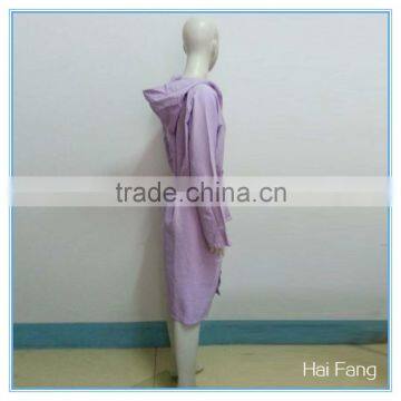 China Factory Thin Robe Microfiber Adult Bathrobe;different Colors of Hotel Bathrobe photo-2