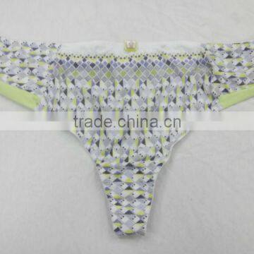 Young Girls Panties Hot Sexy Girrls Panty Photos/fashion Print Lady Thong Panty photo-1