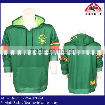 2017 hotest sale fashion Custom dye sublimation hoodies