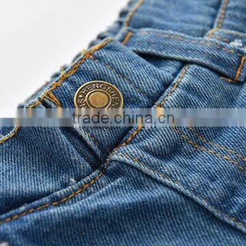 European Girls Fashion Denim Shorts Wholesale Kids Jeans photo-5