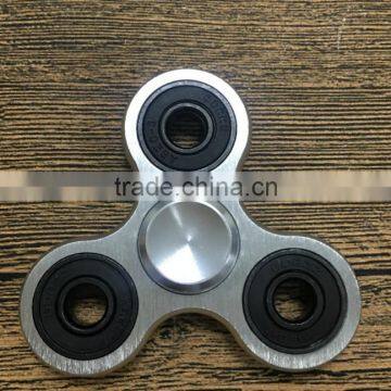 Fingertips Gyro Colorful Aluminum Alloy Big Three Round Bright Color Big Three Yuan Black Circle Finger Gyro Metal Gyro Decompre photo-6