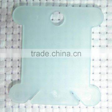 200 Pieces/lot Cross Stitch Tool Wire Plate Line Plastic Winding Sheet