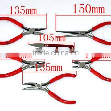 Wholesale Jewelry Making Tool 6PCs/set Mixed Pliers Scissor Kit With Case photo-3