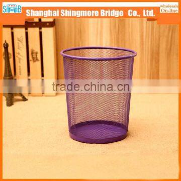China Hot Sales Good Quality Mental Net Trash Basket for Office photo-2