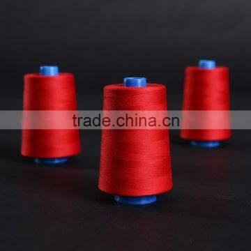 Dyed spun poly/cotton sewing thread 20/4