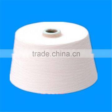 Raw White or Dyed Polyester Chunky Yarn for Sewing Factory Price photo-2