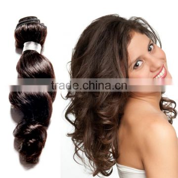 Brazilian Loose Wave Human Hair Weaves Wavy Unprocessed Wholesale Virgin Brazilian Hair Extension