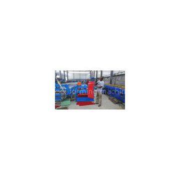 Corrugated Full Automatic Cold Roll Forming Machine With Chain Driving