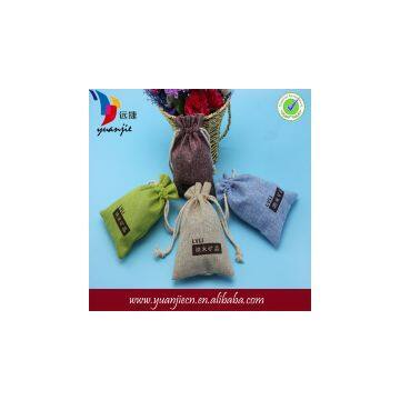Promotional Coloful Drawstirng Jute Wedding Gift Bag