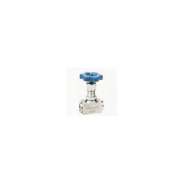 Inside thread needle valve