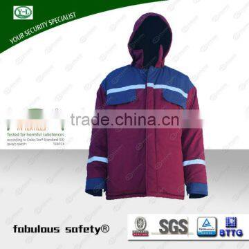 Fabric and Garment Factory OEM Service Men's 100% Cotton Worker Jacket photo-2