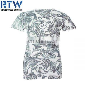 O-neck Short Sleeve 100% Polyester T-shirt photo-3