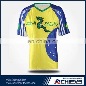 italy yellow blue soccer jersey design patterns