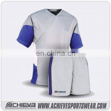 custom used green dye Sublimation soccer jersey / soccer uniforms