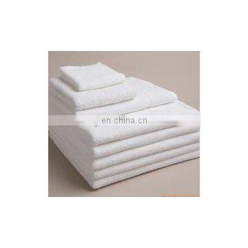 pure white 100% cotton hand towel