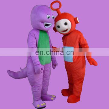 Hot sale adult cartoon costume relalistic dinosaur costume for sale