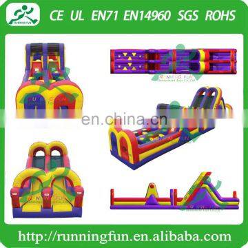 0.55mm PVC Materia Boot Camp Inflatable Obstacle Type Cheap Inflatable Obstacle Course For Sale