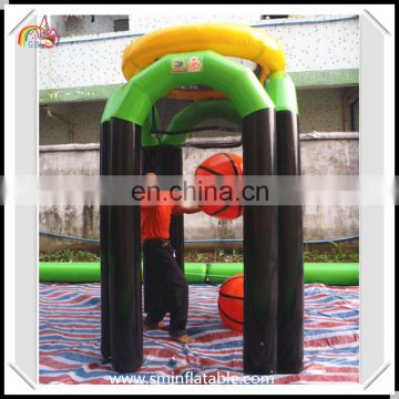 Outdoor inflatable basketball hoop & frame, funny inflatable sport game for promotion from china manufacturer