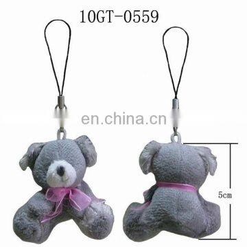 Lovely! Mini Plush bear mobile phone string! Best price