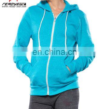 lady pullover fitness plain sweatshirts customized hoodies