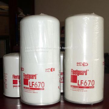 High quality cummins kta19 oil filter LF670 made in China for sale