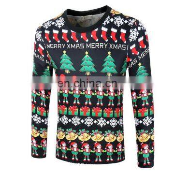 wholesale Christmas sweatshirts -Christmas jumpers crewneck sweat shirts