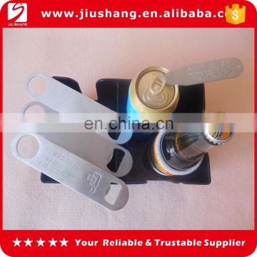 classic popular steel bottle opener blanks with laser printing logo