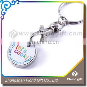Best Selling Soft Enamel Metal Coin Holder Keychain With Key Ring Keychain photo-2