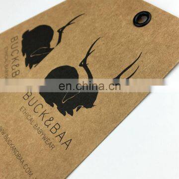 Custom Personalized Printed Kraft Hang Tags for Clothing photo-4