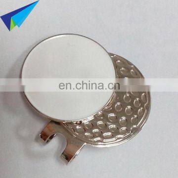 2016 Best giveaway magnetic hat clip logo ball marker