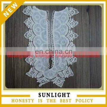 Hot sale embroidery collar crochet neck lace for women garment