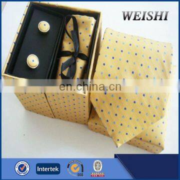 custom jacquard necktie gift set