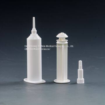 8ml plastic veterinary paste syringe