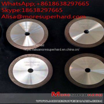 1A1 Resin Bond Parallel Diamond Grinding Wheel Alisa@moresuperhard.com photo-2