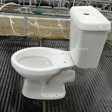 Bathroom Sanitary Ware Ceramic Two-piece Toilet WC for Africa Toilet Bowl