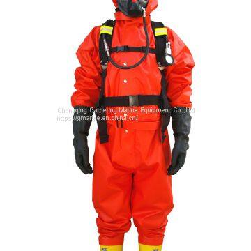 Professional Light Duty Chemical Protective Suit For Firefighter's Protection