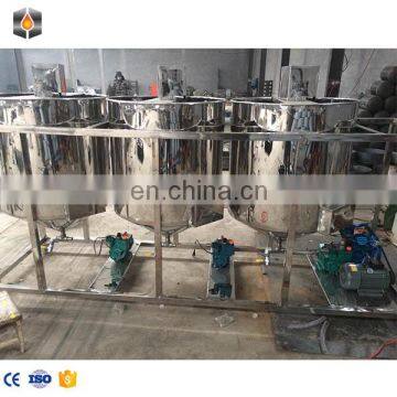 500-2500Kg Per Day Kenya Degummed Soybean Sunflower Edible Vegetable Oil Refine Processing Machine photo-5