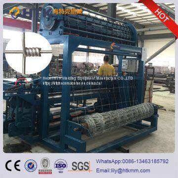 HTK-2400 Type Professional Manufacturer of Hinge Joint Farm Filed Grassland Fence Making Machine photo-2
