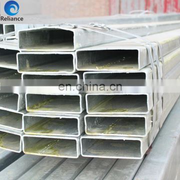 Galvanized square steel pipe/ gi steel tube ms galvanized square pipe weight chart/80x80 steel square tube